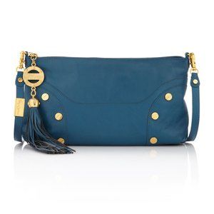 Foley + Corinna Lady Clutch in Baltic Blue